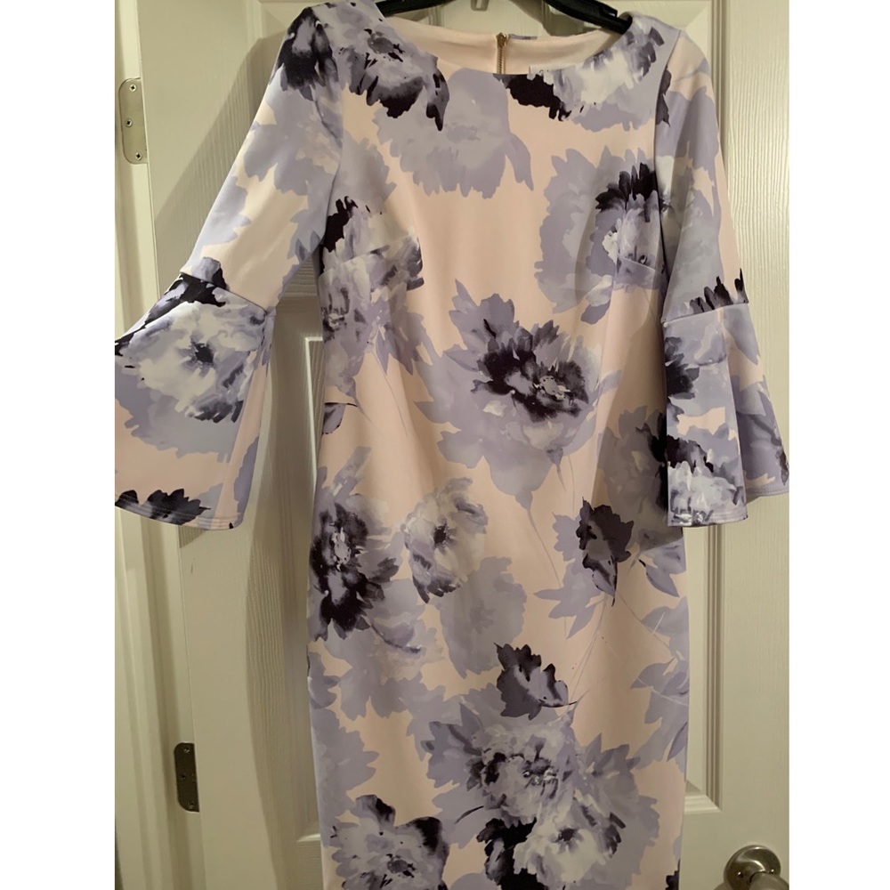 Lavender flower dress